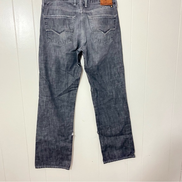 Lucky Brand 361 Vintage Straight Jeans Men’s  Gray  Size 31x32 Distressed - Picture 8 of 15